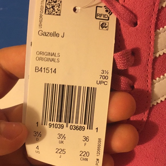 Pink Gazelle J Adidas - Picture 3 of 5